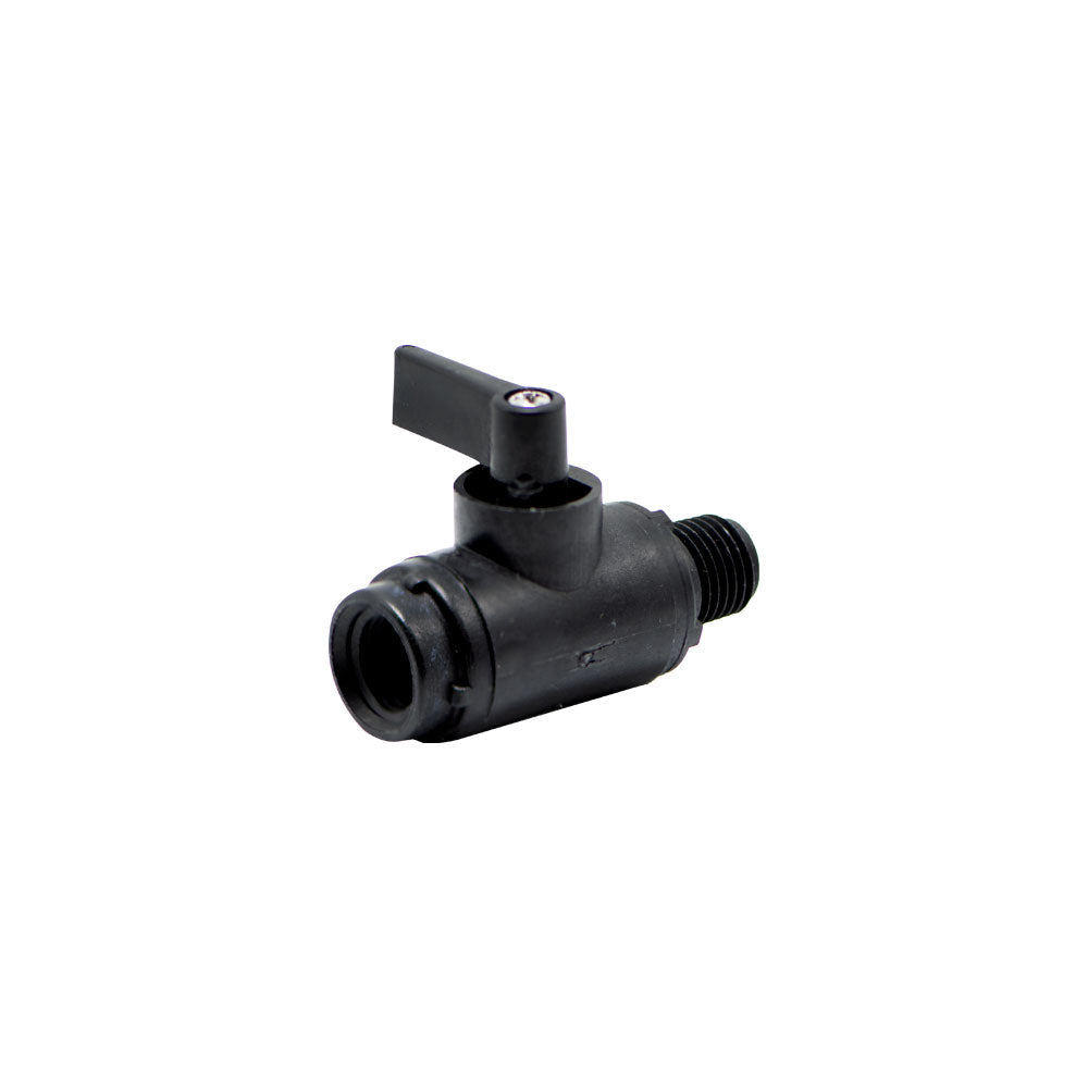 1/4" FNPT x 1/4" MNPT Series 226 Polypropylene Ball Valve with Viton™ Seals