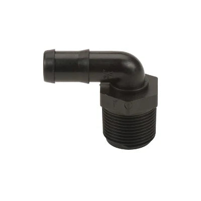 Banjo 1″ x 3/4″ Poly 90° Threaded Elbow | Sch 80 |