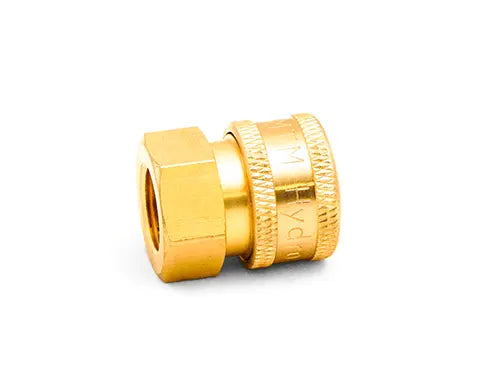 3/8" Brass QC Socket x 3/8" FPT