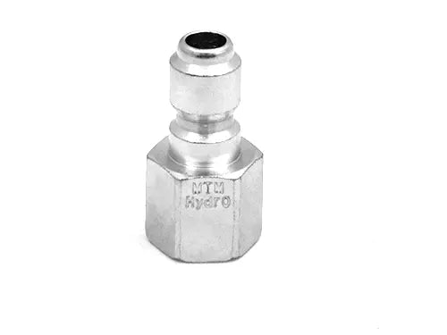 1/4" Plated Steel QC Plug x 1/4" FPT