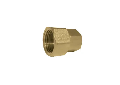 SWD Brass Garden Hose Inlet 3/4" FGH X 1/2" Female NPT