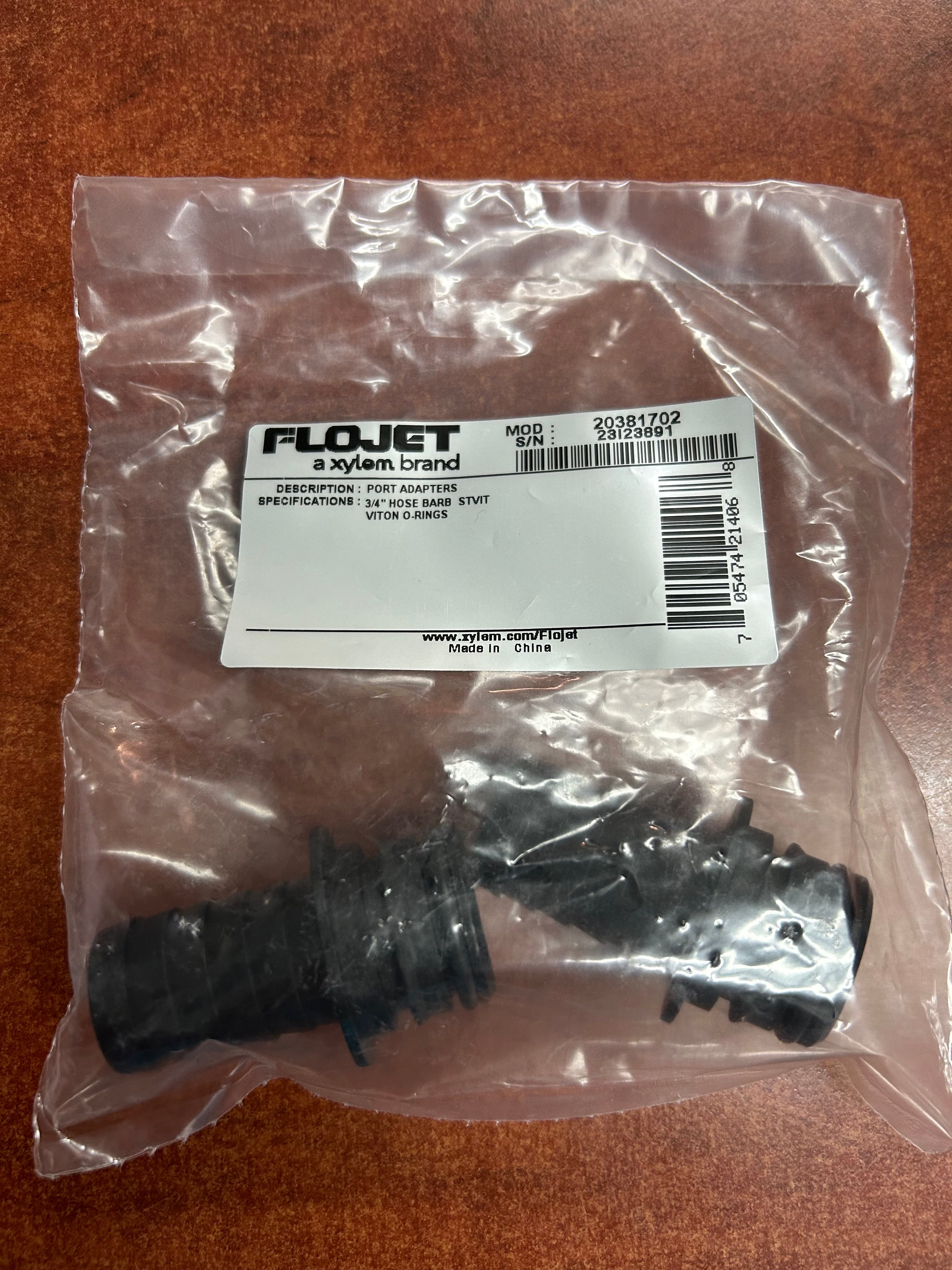 Flojet 3/4" Hose Barb Quick Connect Port Adapter