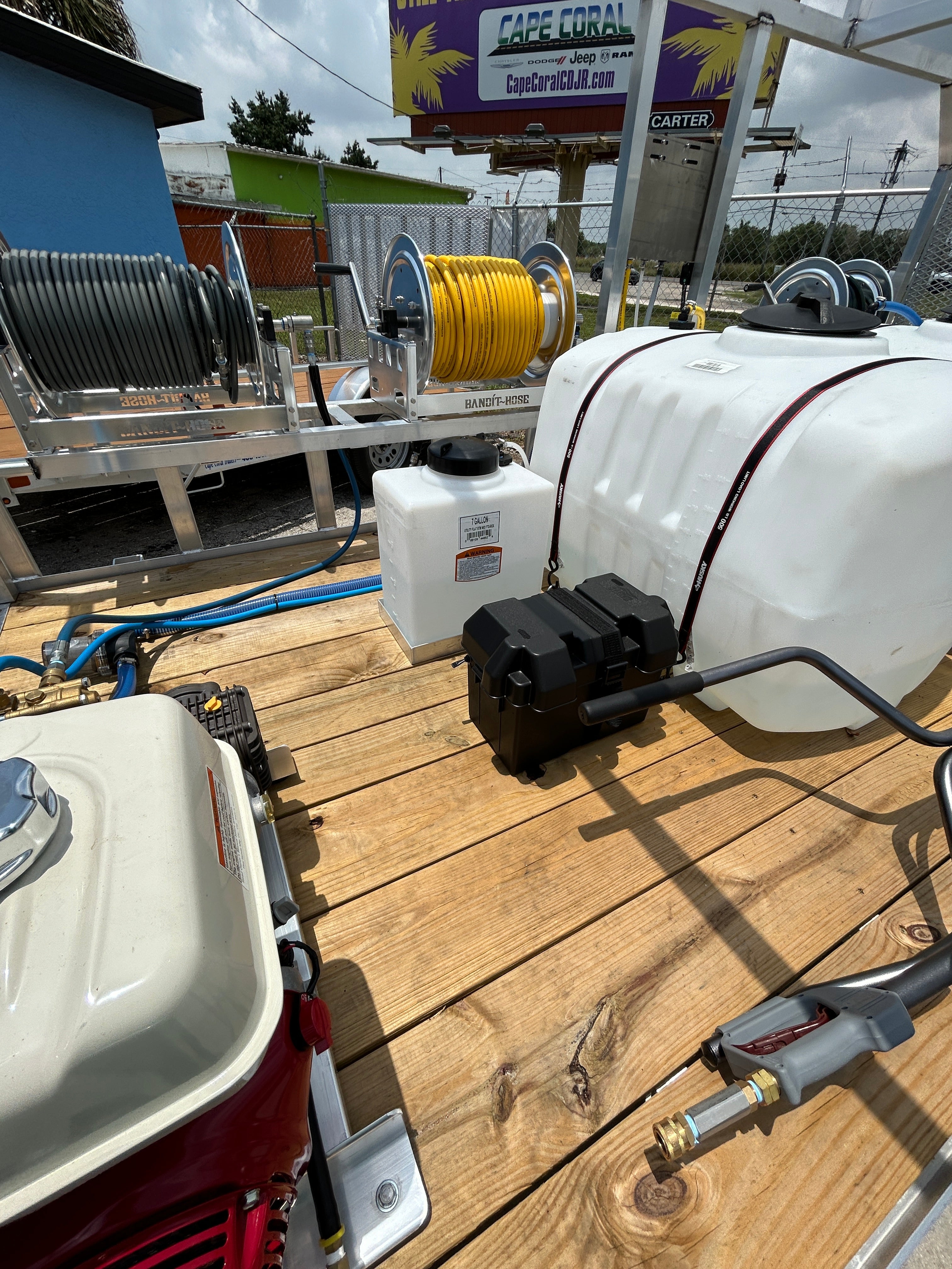 6' x 12' Soft Washing & Pressure Washing Trailer Build w/ 5.5gpm & 12v Soft Wash System