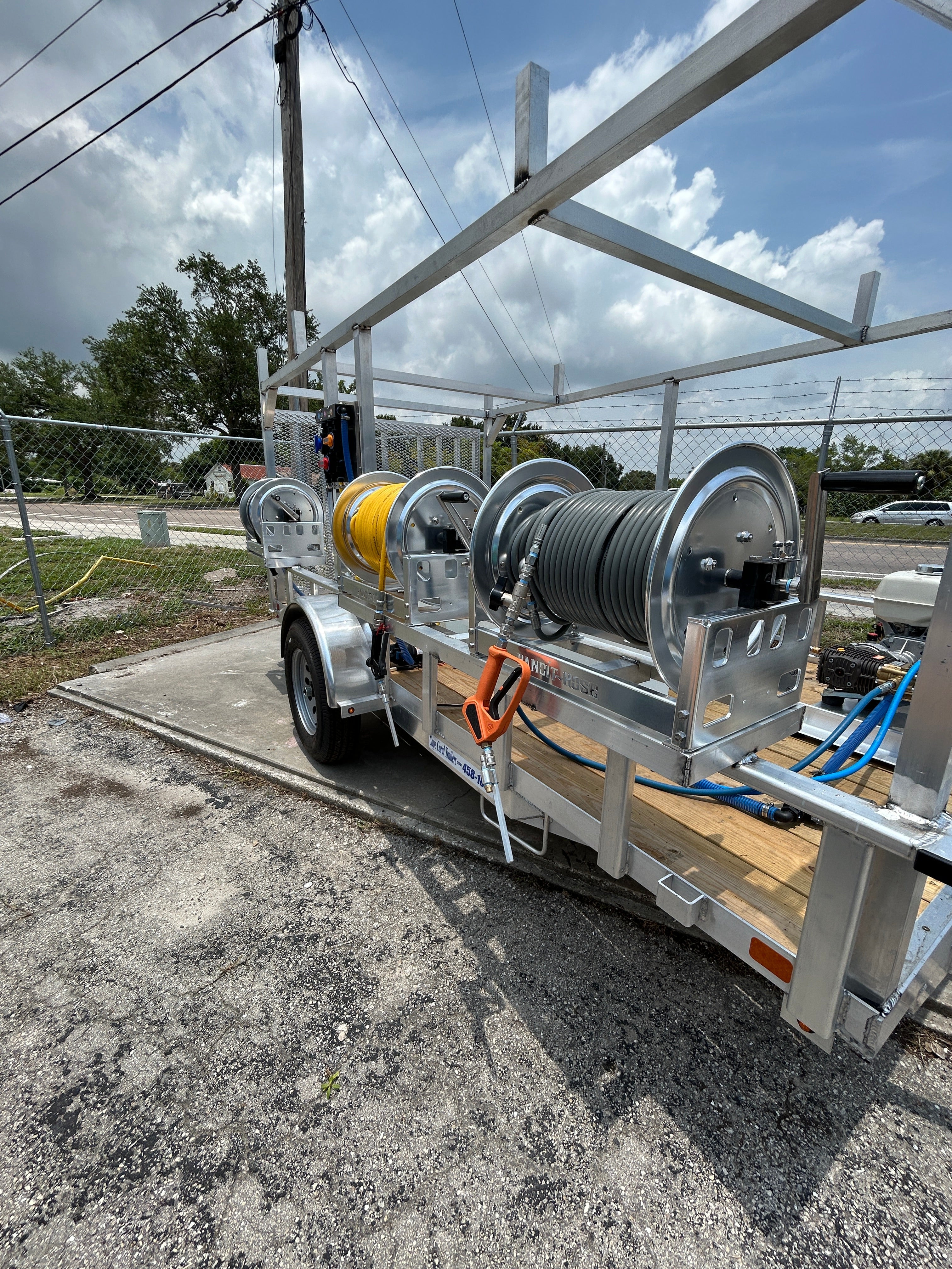 6' x 12' Soft Washing & Pressure Washing Trailer Build w/ 5.5gpm & 12v Soft Wash System