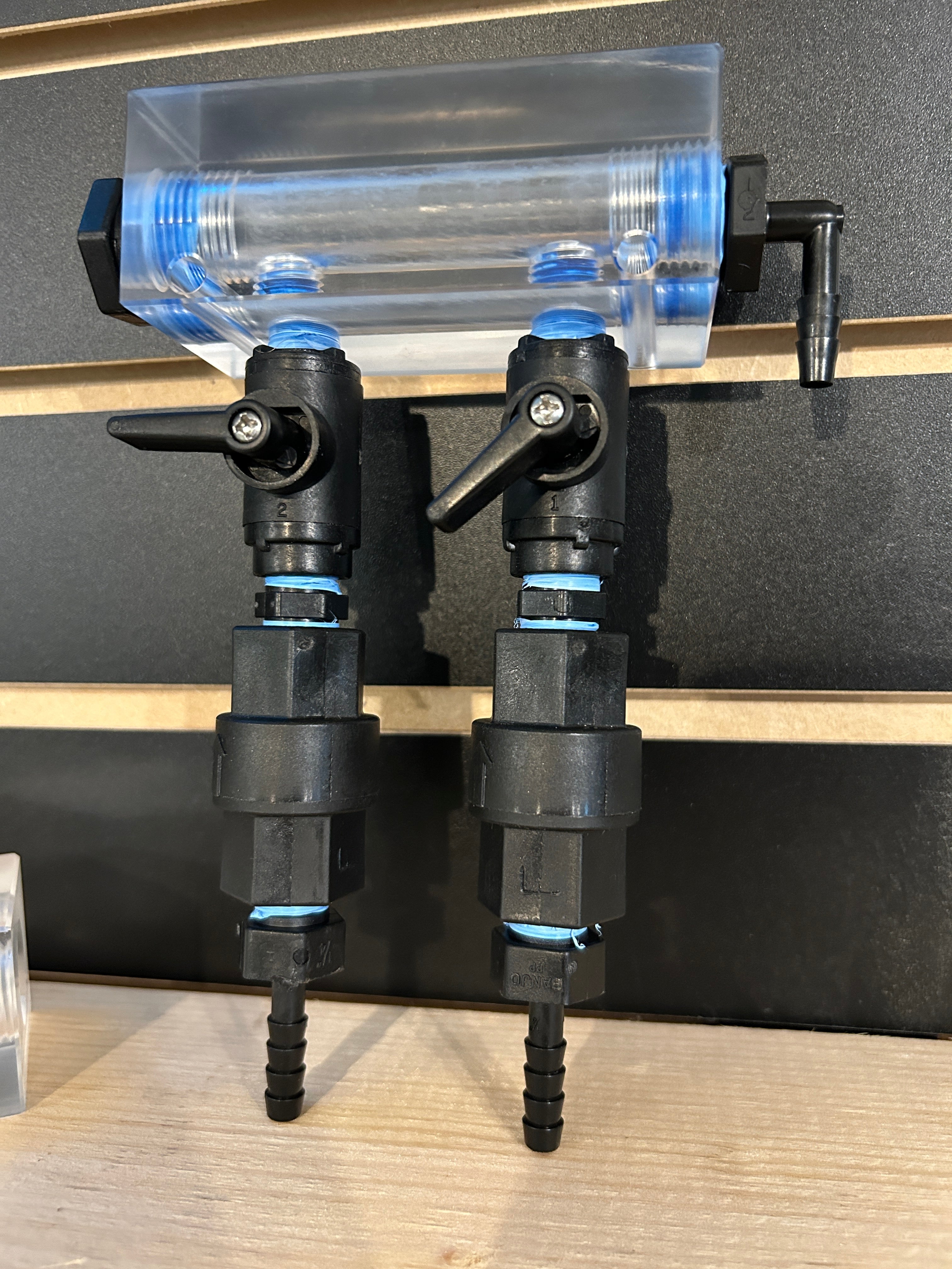 Clear Downstream Manifold Block
