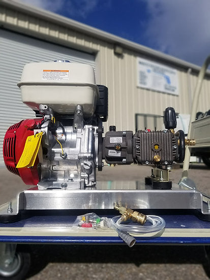 Soft Wash Depot Gear Drive 5.5GPM at 3000PSI Honda GX390 With Comet Pump