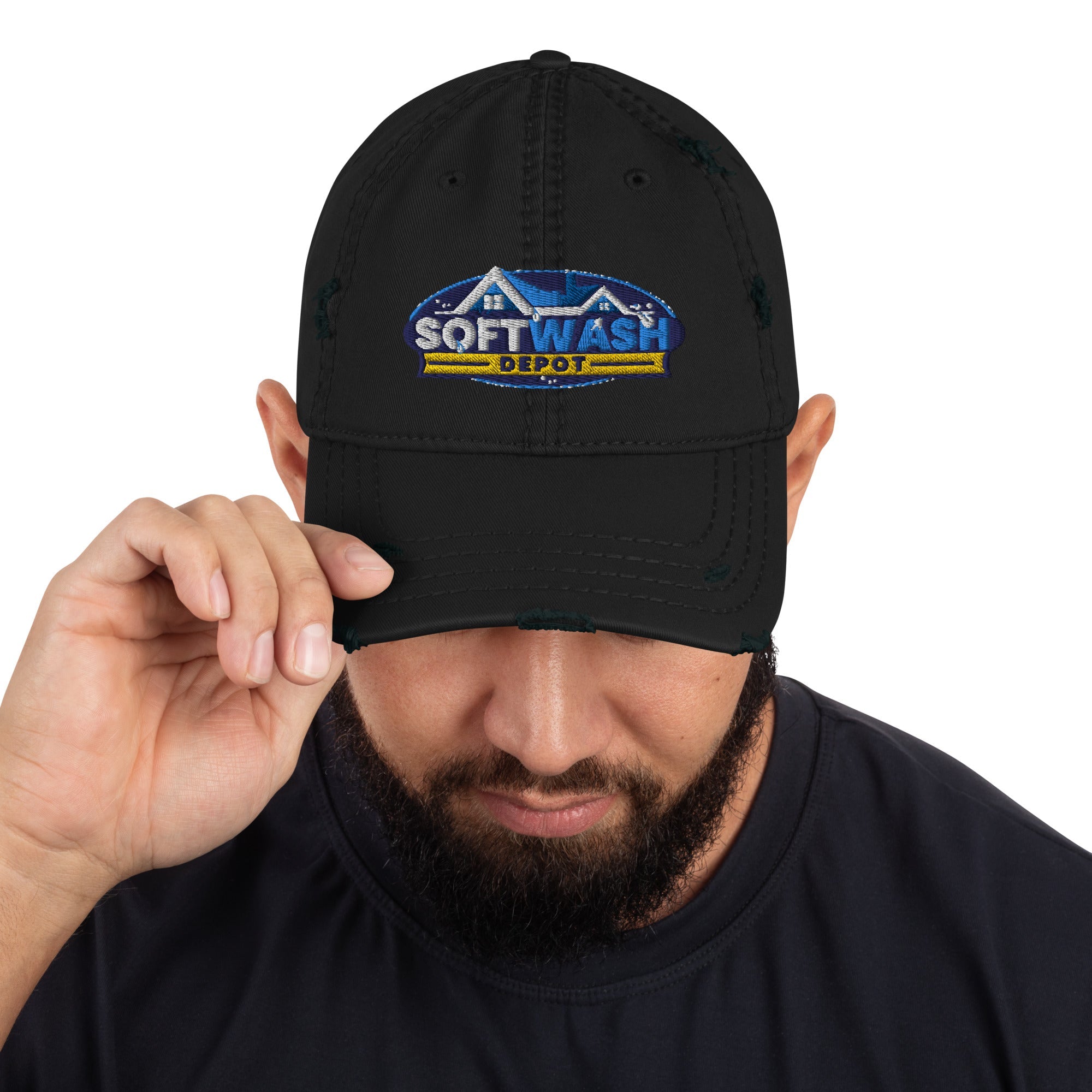 Soft Wash Depot Distressed Dad Hat