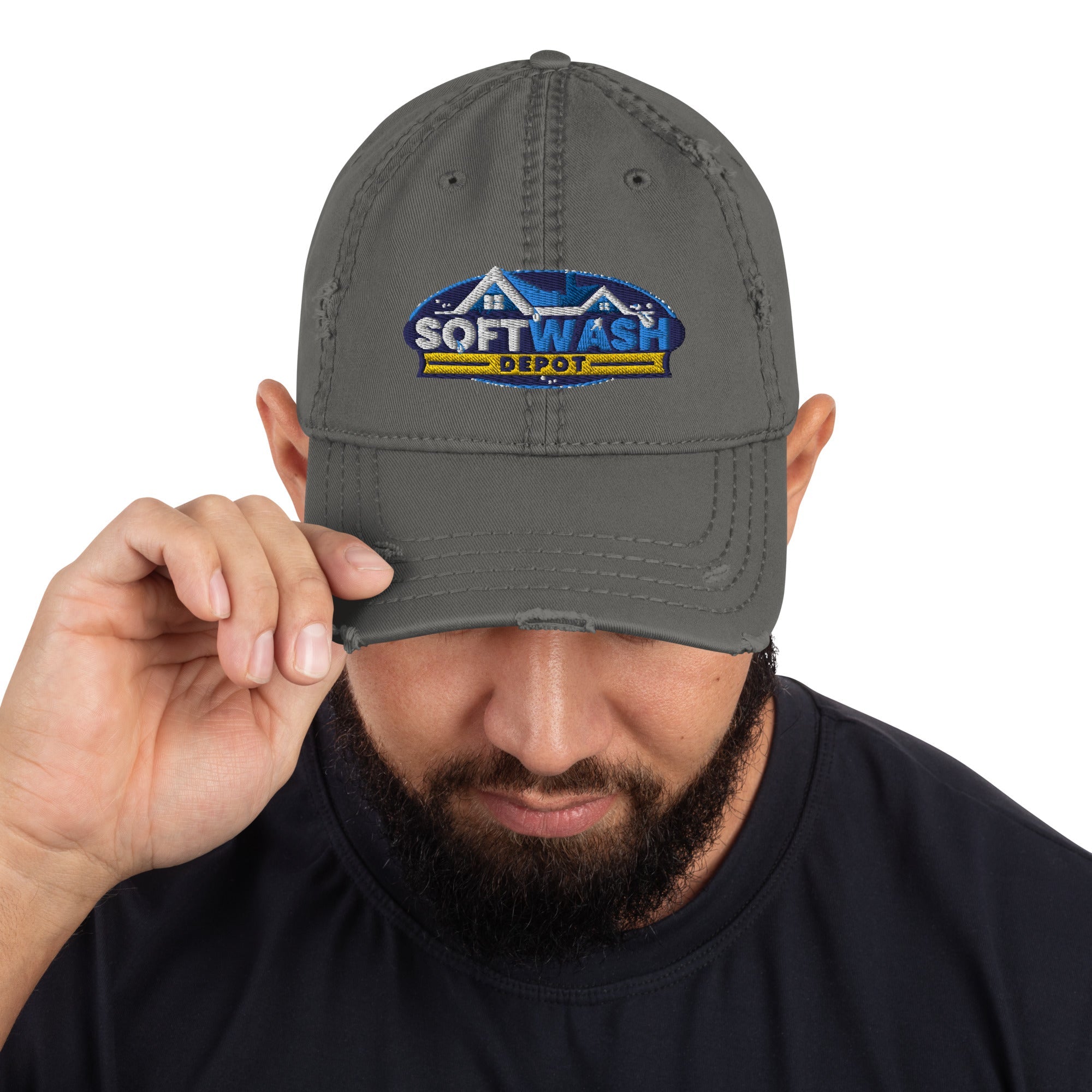Soft Wash Depot Distressed Dad Hat