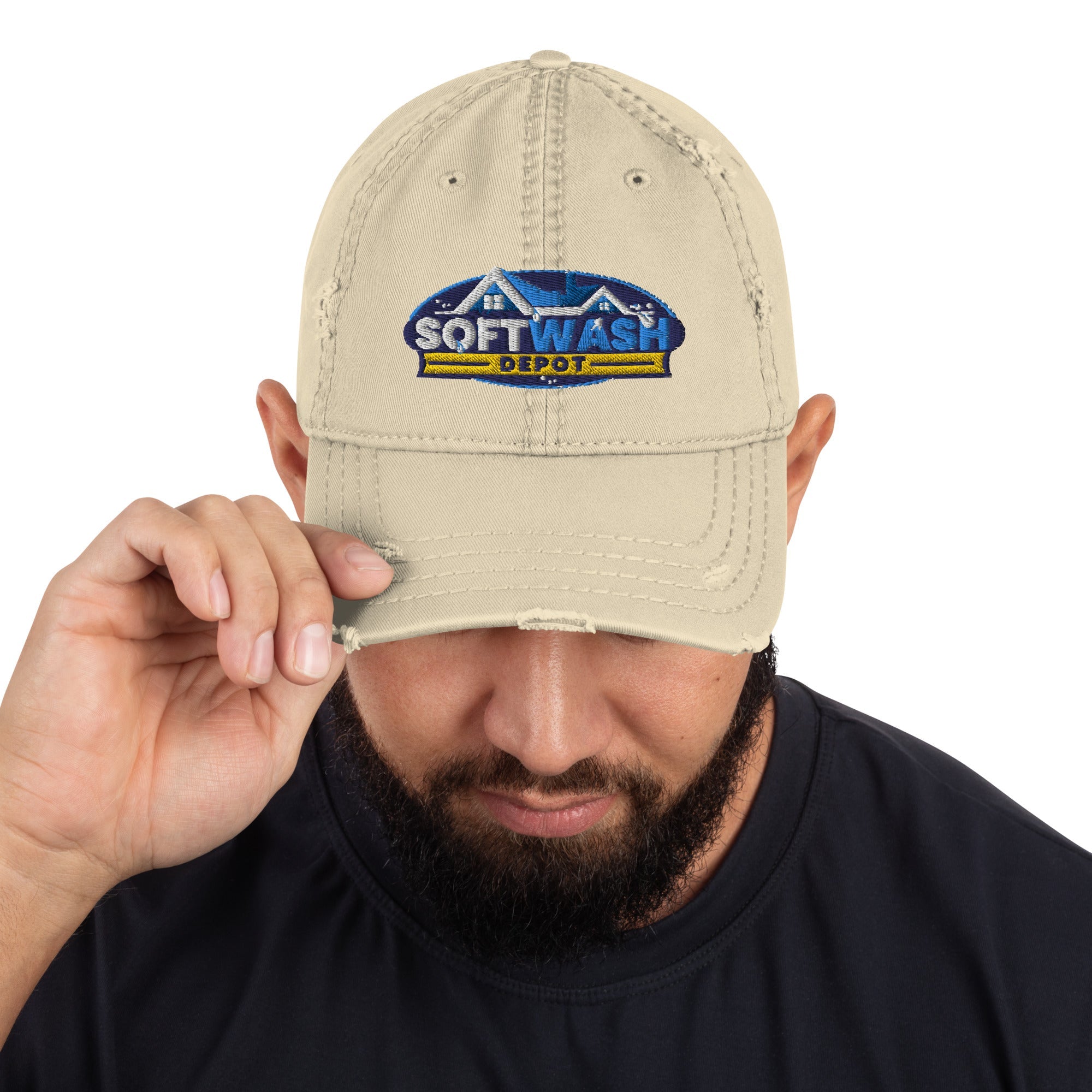 Soft Wash Depot Distressed Dad Hat