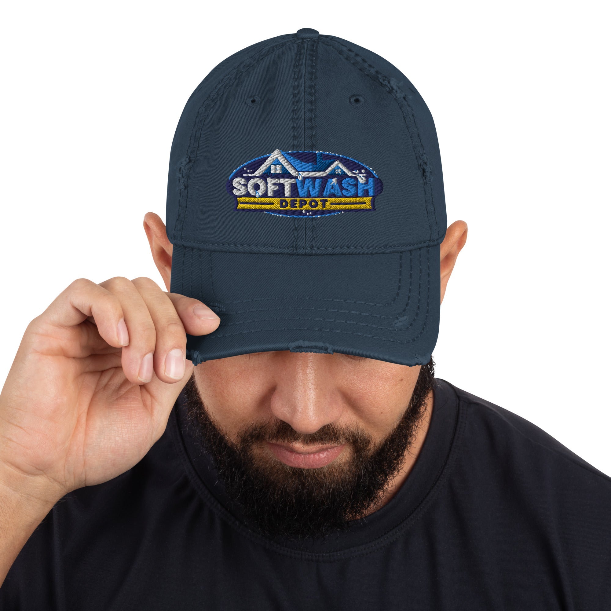 Soft Wash Depot Distressed Dad Hat