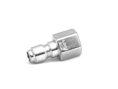 1/2" Plated Steel QC Plug x 1/2" FPT