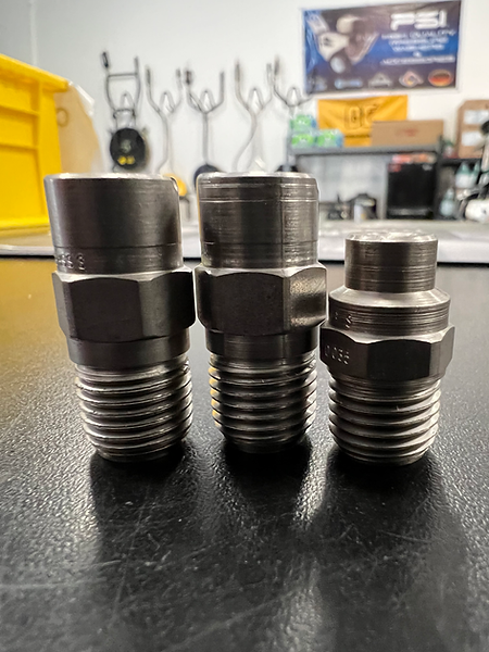 1/4" Meg Stainless Steel Softwash / Downstream Tips