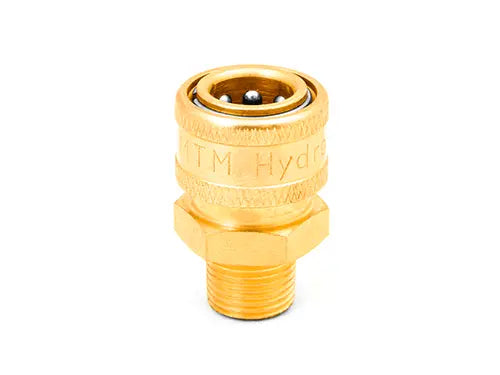 3/8" Brass QC Socket x 3/8" MPT
