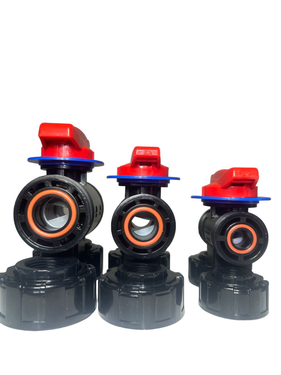 Precision flow soft wash metering valves.